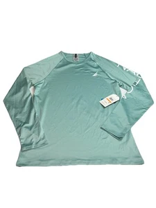 Nautica Seagreen Longsleeve Women’s Rashguard Size Small - Picture 1 of 6