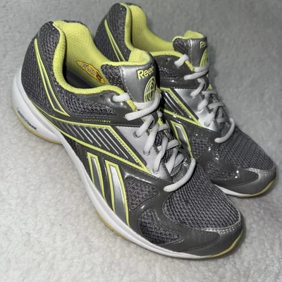 Zapatos Reebok SimplyTone SmoothFit para mujer talla 7,5 gris amarillo caminar correr Foto 1 de 4