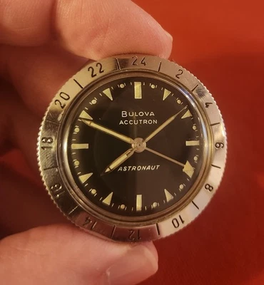 Часы с механизмом камертона Accutron Astronaut M5 (1965) 214 - красивые! - Изображение 1 из 4