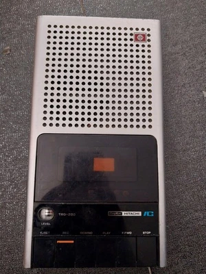 Vintage Hitachi Cassette Recorder TRQ-290 Auto Alarm Stop W/O Power Cord - image 1 of 4