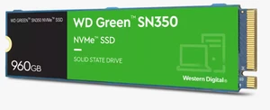 WD Green SN350 960GB NVMe M.2 2280 Internal SSD (WDS960G2G0C) - Picture 1 of 2