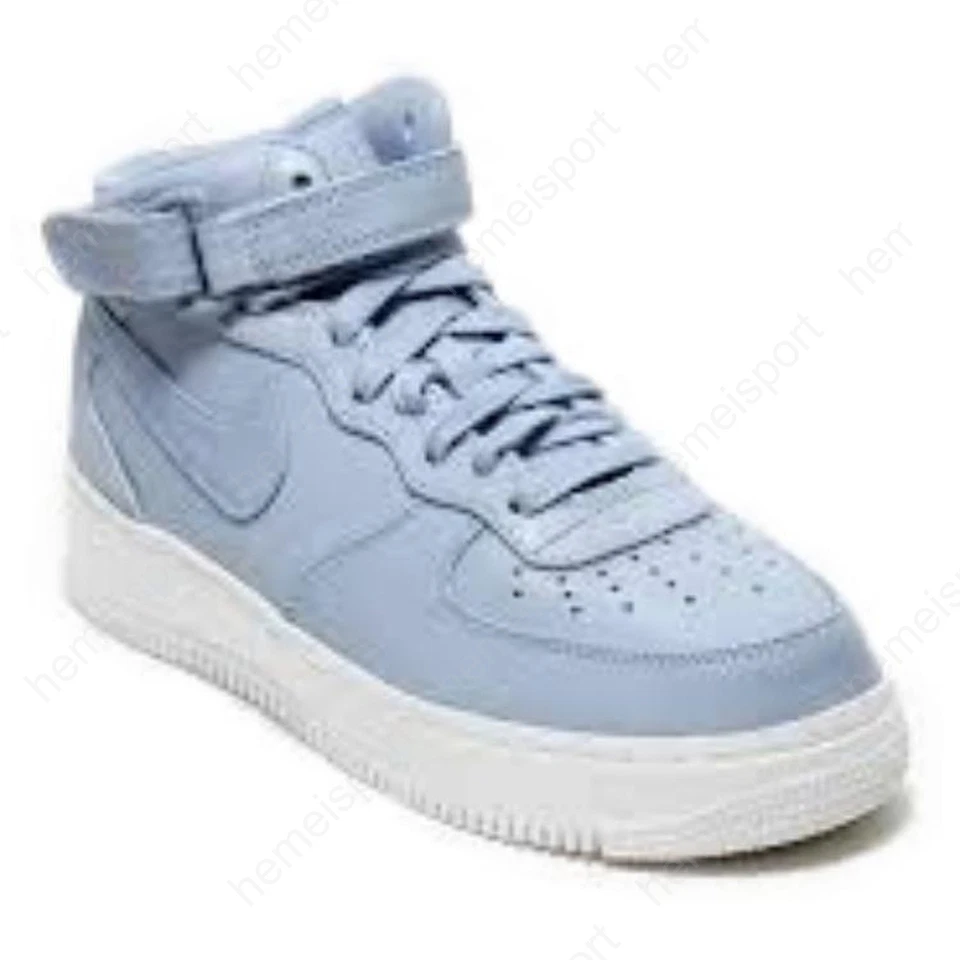 Nike Air Force 1 Mid Blue Grey 905619-400 - Image 1 of 4