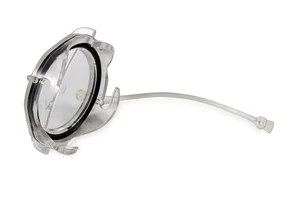 Camco Tappo fognario camper trasparente con cordino per valvole rifiuti 3 pollici resistente - Foto 1 di 4