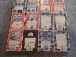POSTEN VON 12 DECKS LAS VEGAS CASINO SPIELKARTEN (GOLD COAST, PLAZA, BARBARY), - Bild 1 von 5