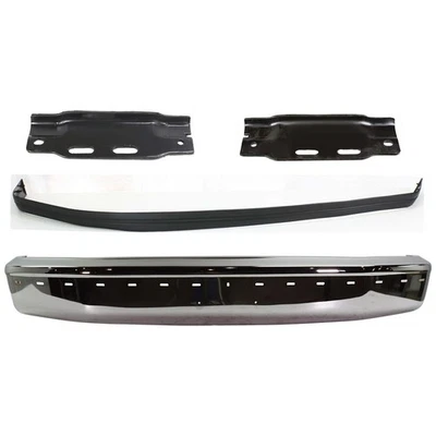 Bumper Face Bars Front for F150 Truck F250 F350 Styleside Ford F-150 F-250 F-350 - Image 1 of 4