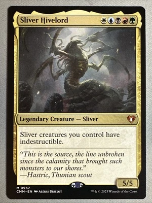 MTG / Sliver Hivelord / CMM / #937 / Regular / Mythic / NM - Image 1 of 2