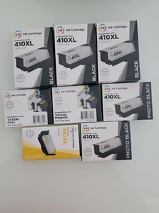 Ink Cartridge Set of 8 LD Remanufactured Epson T410XL020 / 410XL - Picture 1 of 2