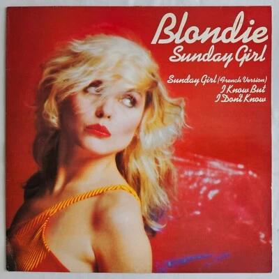 NEW WAVE / SYNTH-POP - BLONDIE - SUNDAY GIRL / I KNOW BUT I DON'T KNOW - IMPORT - Image 1 of 4