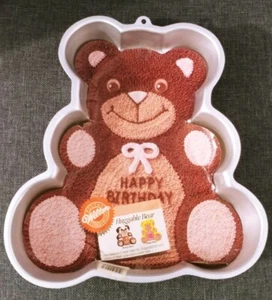 1982 Wilton Vintage "OSO DE PELUCHE ABRAZABLE"" sartén para pasteles #2105-4943 con inserto - Imagen 1 de 2
