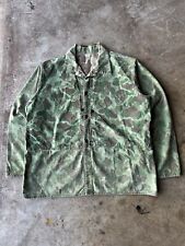Vintage Original USMC HBT Frogskin Reversible Camo Military Jacket Shirt P44 WW2