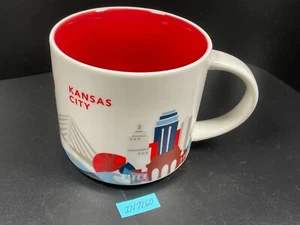 STARBUCKS 2015 Ceramic Coffee Mug You Are Here Collection KANSAS CITY IN7260T - Picture 1 of 5