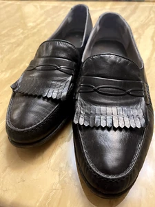 Zapatos de vestir Mannina de diseñador sin cordones hechos a mano Italia 11 - Imagen 1 de 10