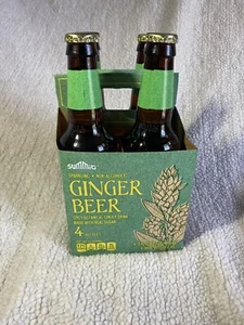Summit Sparkling Ginger Beer made w/ Real Sugar, Glass Bottles -03/2026-4-pack - Picture 1 of 7