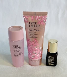 Estee Lauder Soft Clean Foaming Cleanser 1.7oz, Infusion 1oz, Adv. Night Repair - Picture 1 of 2