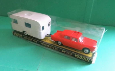 NOREV N°93 COFFRET PEUGEOT 404  ET CARAVANE PANORAMIC  EXCELLENT ETAT - Photo 1/4