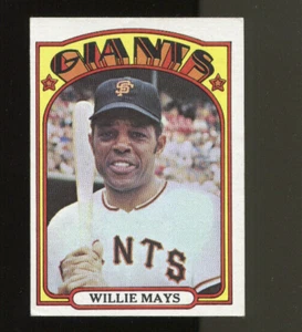 1972 Topps Baseball #49 Willie Mays Card - VGEX              #4748 - Picture 1 of 1