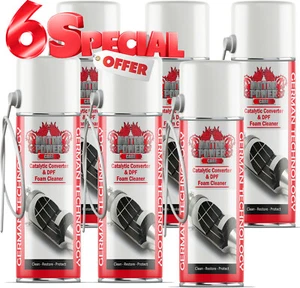 6 x cans Diesel Particulate Filter ( DPF ) Cleaner With Hose Foam cleaner - Picture 1 of 9