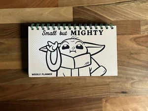 Star Wars Mandalorian Weekly Desk Planner List Organiser Baby Yoda - Picture 1 of 4