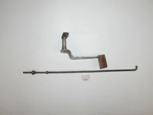 1968 NEGRINI SPORT 50cc REAR WHEEL BRAKE LEVER PEDAL+ROD CONNECTOR VINTAGE ITALY - Picture 1 of 10