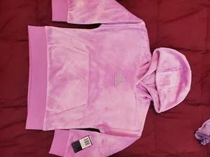 Adidas Athletic Hoodie child XS 6X Purple Adidas New with tags - Picture 1 of 4