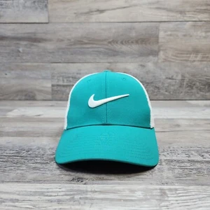 Nike Golf Runnign Athletic Cap Hat Adult Mens Trucker Meshback Fitted Size M/L - Picture 1 of 10