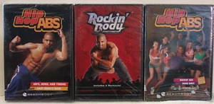 NEW 3 Hip Hop Abs Shaun T workout DVD lot rockin body hips buns thighs hard body - Picture 1 of 5