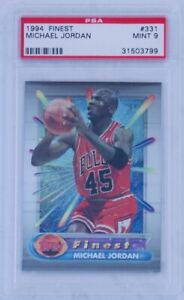 1994 Topps Finest Michael Jordan #331 PSA 9 Mint HOF Chicago Bulls