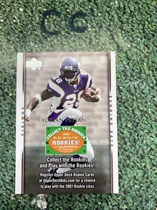 2007 Upper Deck Collect The Rookies Adrian Peterson  - Picture 1 of 4