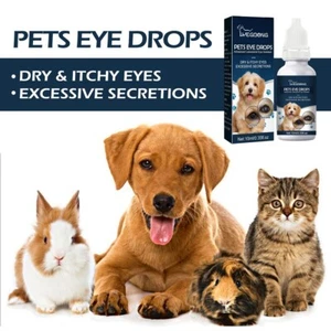 Lanosterol+NAC Dog Cat Eye drops/Cataracts, Dry Eyes, Tearing, MAX Strength NEW - Picture 1 of 19