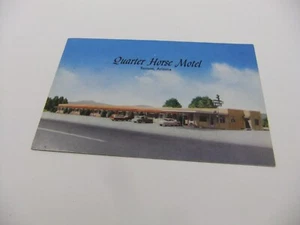 Quarter Horse Motel Benson Arizona Postcard Vintage Cars - Picture 1 of 5