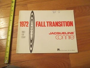 Wohl Shoe Company Jacqueline Connie Fall Transition 1972 Shoes Catalog - Picture 1 of 3
