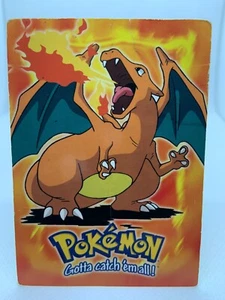 Charizard Pokemon #06 E6 of 12 Stage 3 Topps Black Logo Non-Holo - Picture 1 of 13