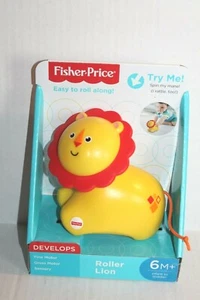 Fisher-Price Roller Lion Infant Baby Toy Spins & Rattles Ages 6 Months+ NEW - Picture 1 of 2