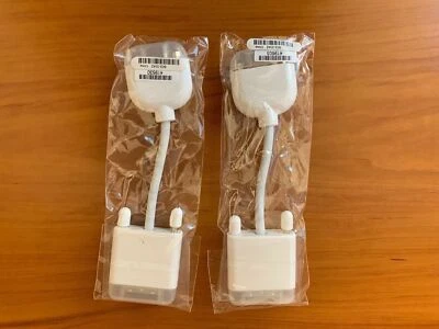 New Apple Monitor Display DVI to VGA Adapter 603-3342 922-4726 2-Pack - Image 1 of 4