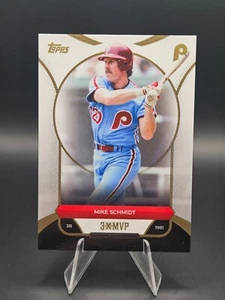 MIKE SCHMIDT - 2025 Topps Benvenuti nel Club "3X MVP" 1981 - Foto 1 di 2