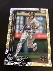 2025 Topps Series 1 - Jordan Beck #139 Foil - Picture 1 of 1