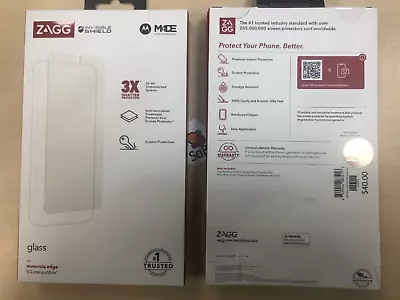 NEW OEM ZAGG Invisible Shield Glass Tempered Glass for Motorola Edge - Image 1 of 3