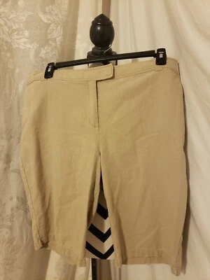 Pantalón capri Cato talla 14 azul frente plano puños Foto 1 de 4