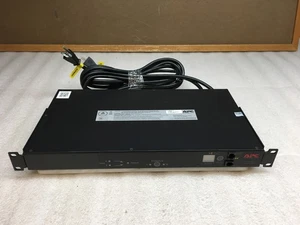 APC AP7750A Automatic Transfer Switch 10 Outlet 120V 12A 50/60Hz 12 Amp - Afbeelding 1 van 7