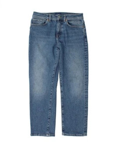 Pantalones de mezclilla rectos GAP para mujer W28 L26 azul algodón CS17 - Imagen 1 de 4