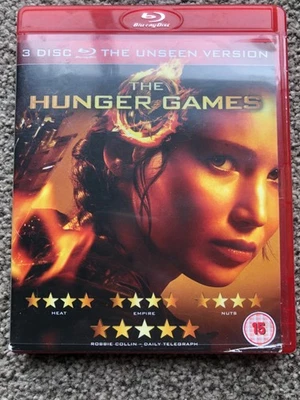 The Hunger Games (Blu-ray-2012, 3-Disc) [THE UNSEEN VERSION] Jennifer Lawrence. - Image 1 of 2