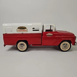 Vintage Tonka Fischer Spielzeug Pressstahl Spielzeug Pickup Truck - Bild 1 von 10