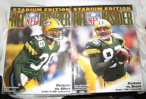 OKT 2000 STADIUM EDITION NFL INSIDER PACKERS vs 49ers & BEARS MAGAZIN - Bild 1 von 1