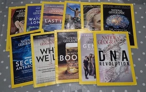 National Geographic Magazine Bundle 11 Issues between 2016-2018 Great condition - Picture 1 of 12