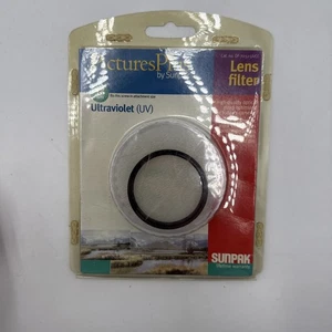 SUNPAK PICTURES PLUS 52MM ULTRAVIOLET (UV) FILTER - SEALED *READ* - Picture 1 of 7