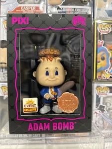 Thrilljoy PIX! GPK Adam Bomb Vinyl Figure Event Exclusive Sticker Light Damage - Picture 1 of 9