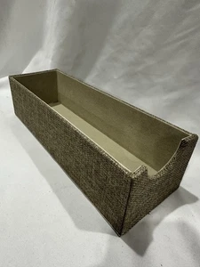 Schmale Schublade Organizer Aufbewahrung Eimer Korb Hartschale Latte 12x4x3 Haushalt - Bild 1 von 7