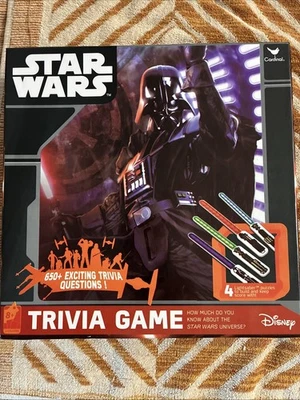 Cardinal / Disney Star Wars Trivia Game, Unplayed!, Game Components still Sealed - Image 1 of 4