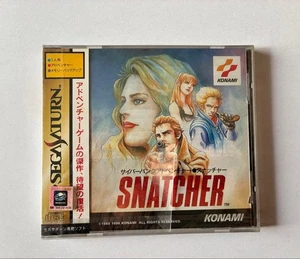 Snatcher Sega Saturn Japan Sealed Cyberpunk Game Hideo Kojima Rare Konami - Picture 1 of 2