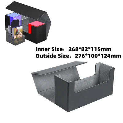 Storage Box Magnetic Flip Top Loader Trading & Playing Card Deck Box BGS CGC - Image 1 of 4